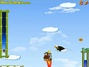 Флеш игра онлайн Airborne Kangaroo